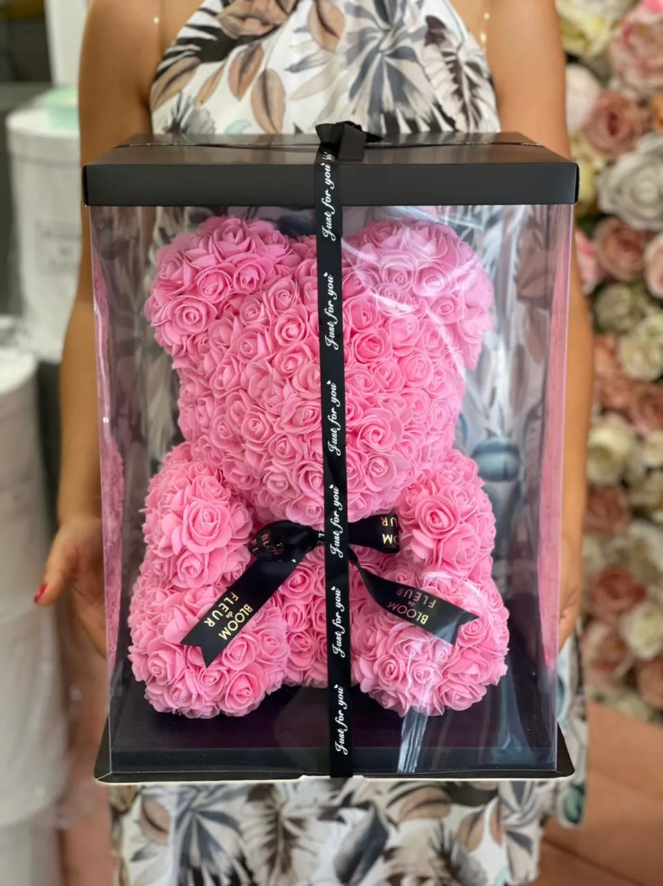 Bear of Roses(pink) - Image 2