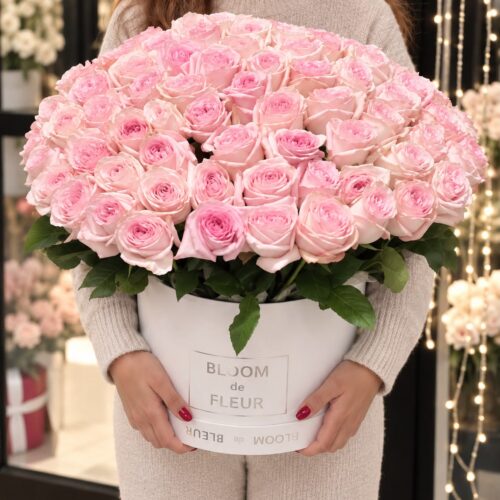 101 roses fragrant “O’Hara” in Box
